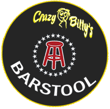 Crazy Billy's Barstool