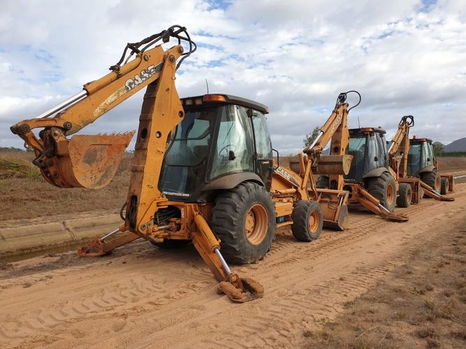 Excavator On Site — Mareeba Crane Hire in Mareeba, QLD