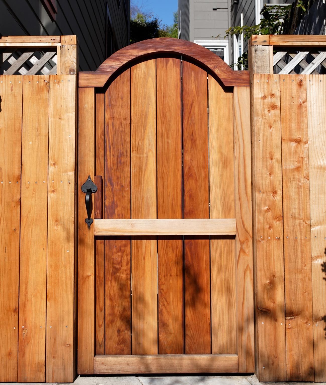 Wooden Door Gate — Labelle, FL — Sosa's Fence LLC