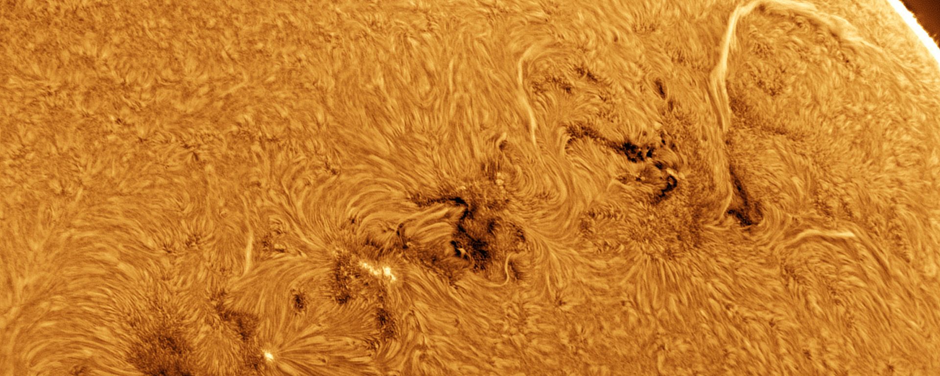 Hydrogen Alpha image of the sun