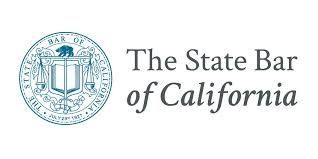 The State Bar of California logo, seal with a bear and text.