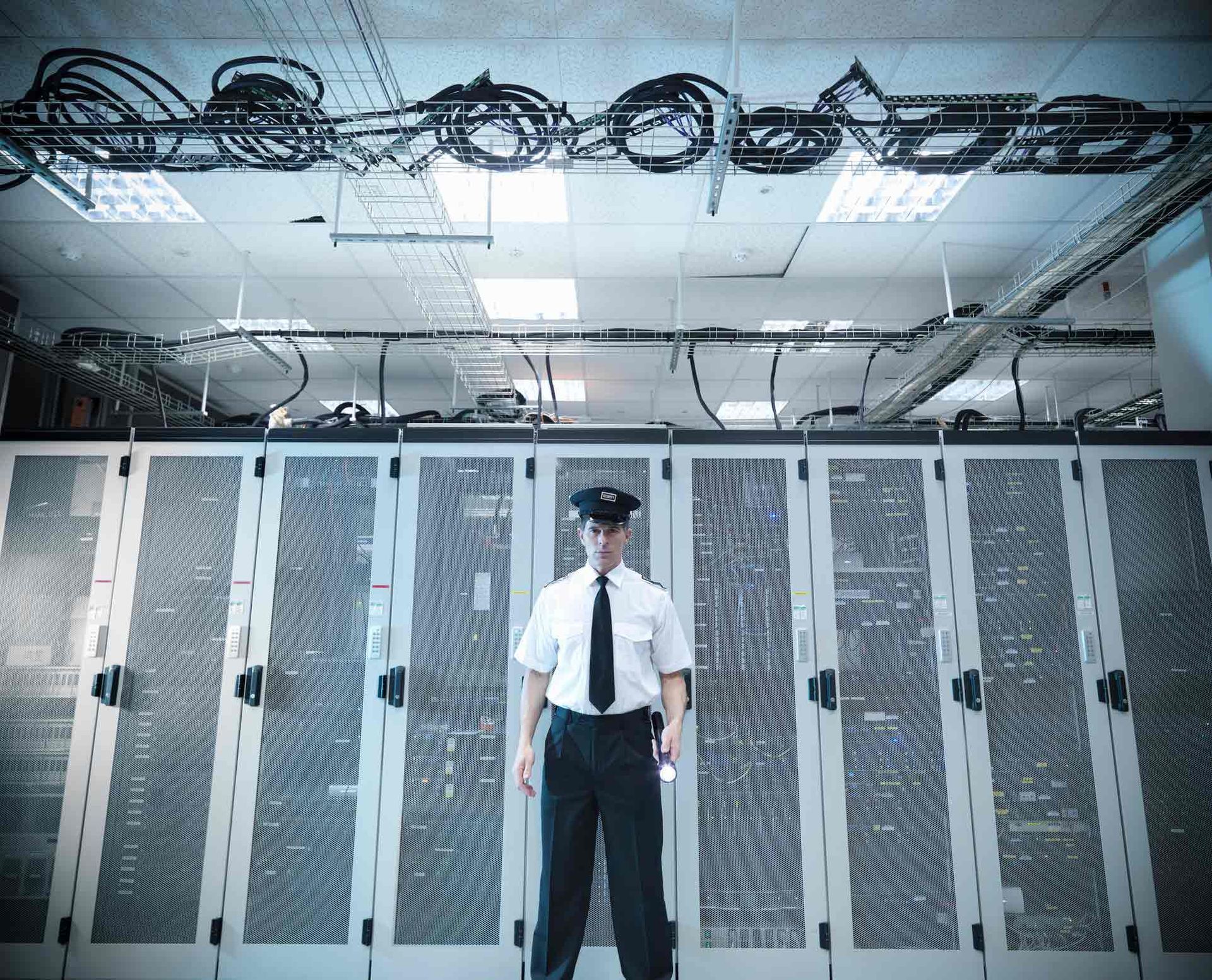 Security Guard in Computer Server Room — Gold Coast, Qld — Australian Security Company