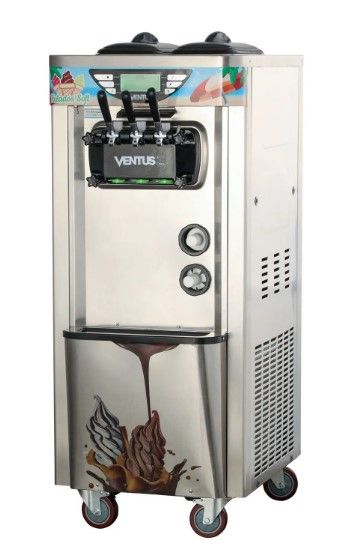 Calentador de alimentos comercial de acero inoxidable con puertas de vidrio doble, perillas y rejillas interiores.