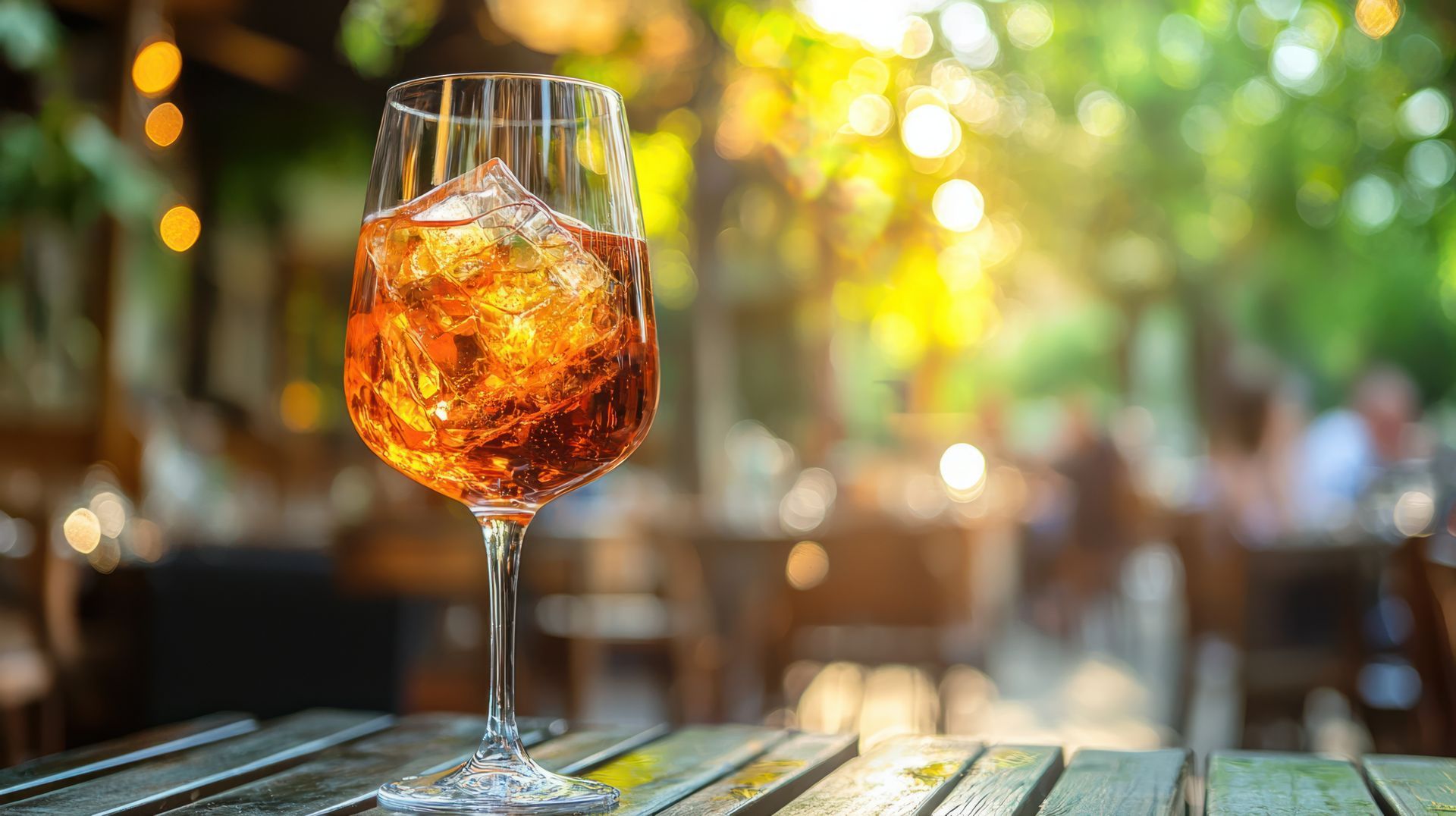 Refreshing Cocktails on the square