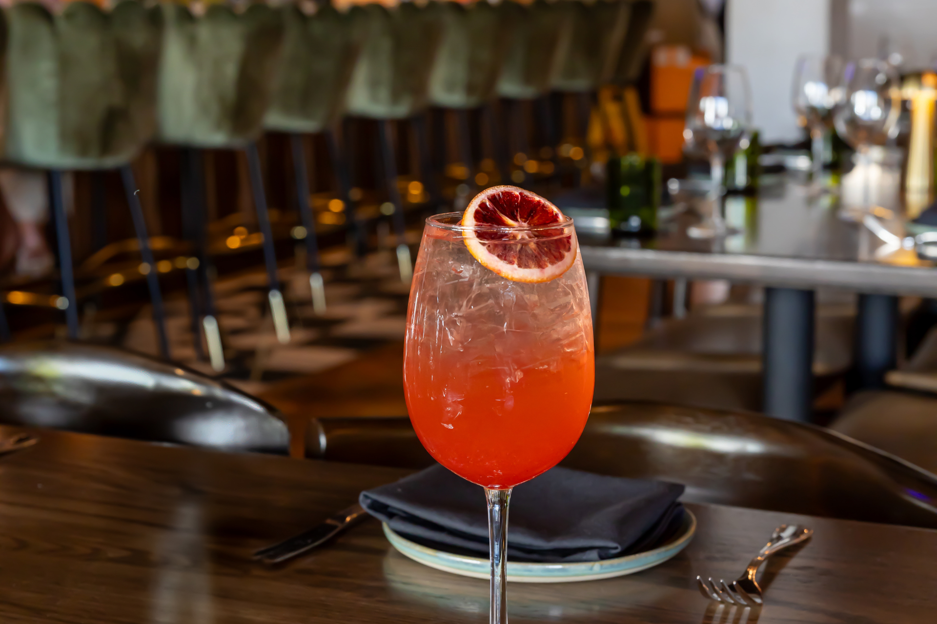 Refreshing cocktails