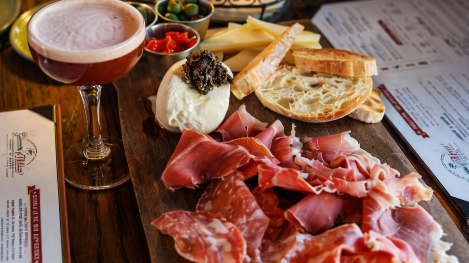 Italian charcuterie board