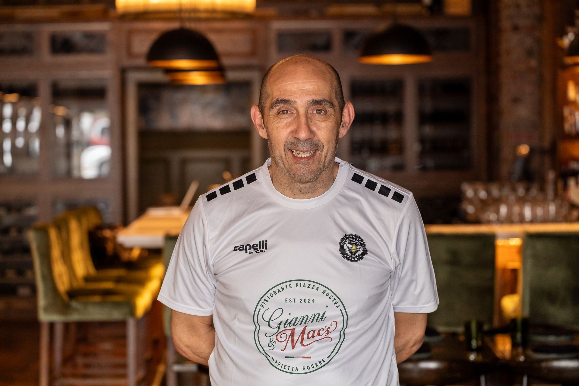 Chef Gianni with Gianni & Mac's