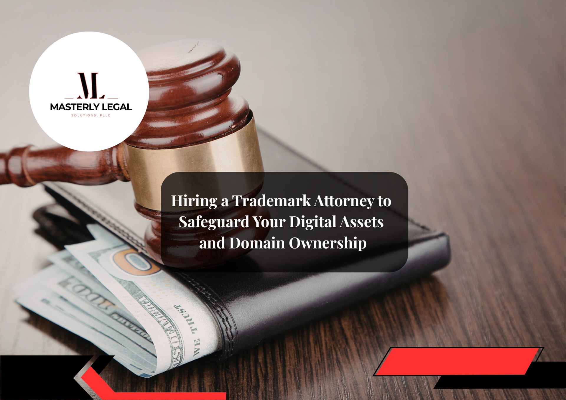 Trademark lawyer representation.