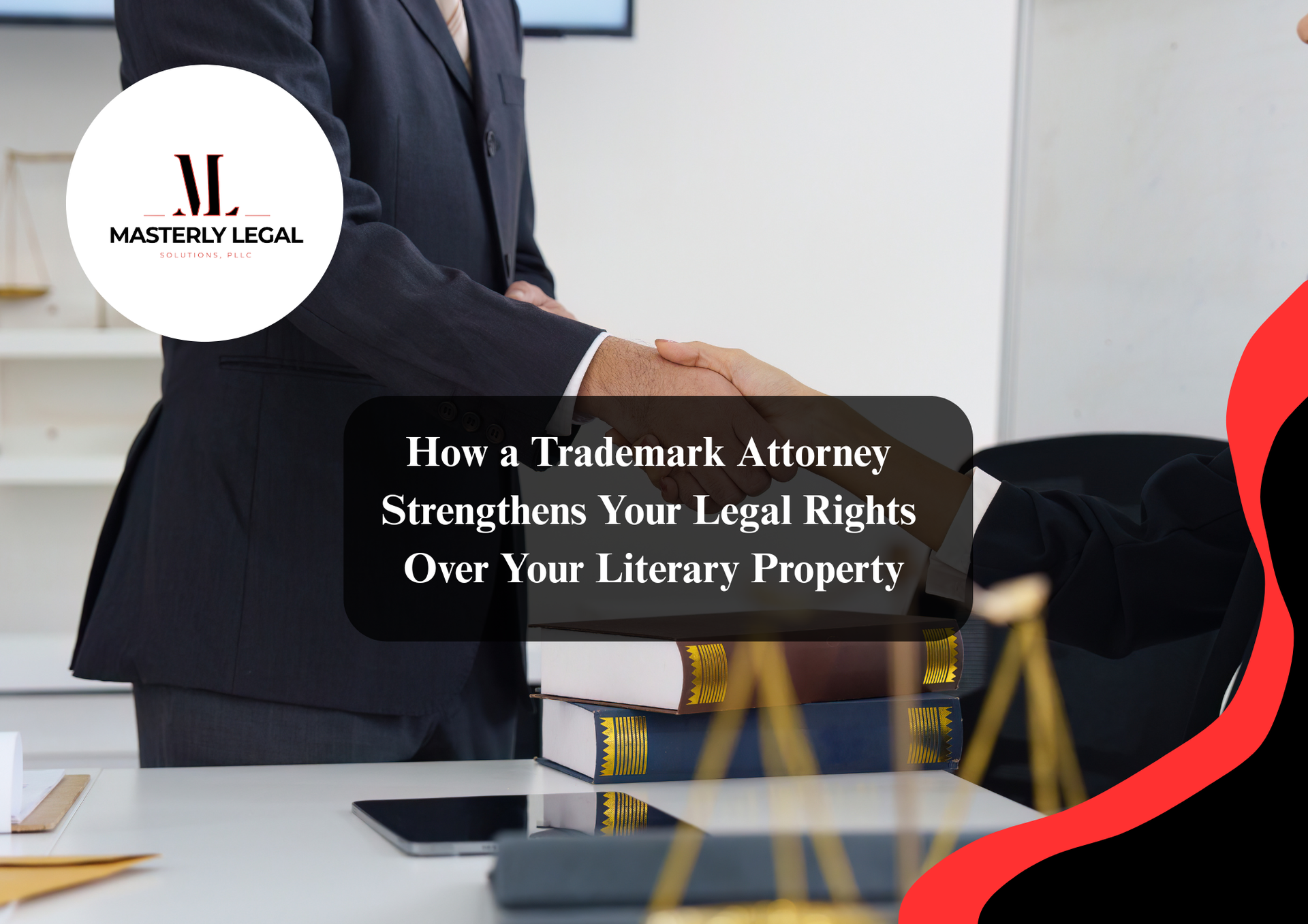 Trademark attorney handling registration and protection.
