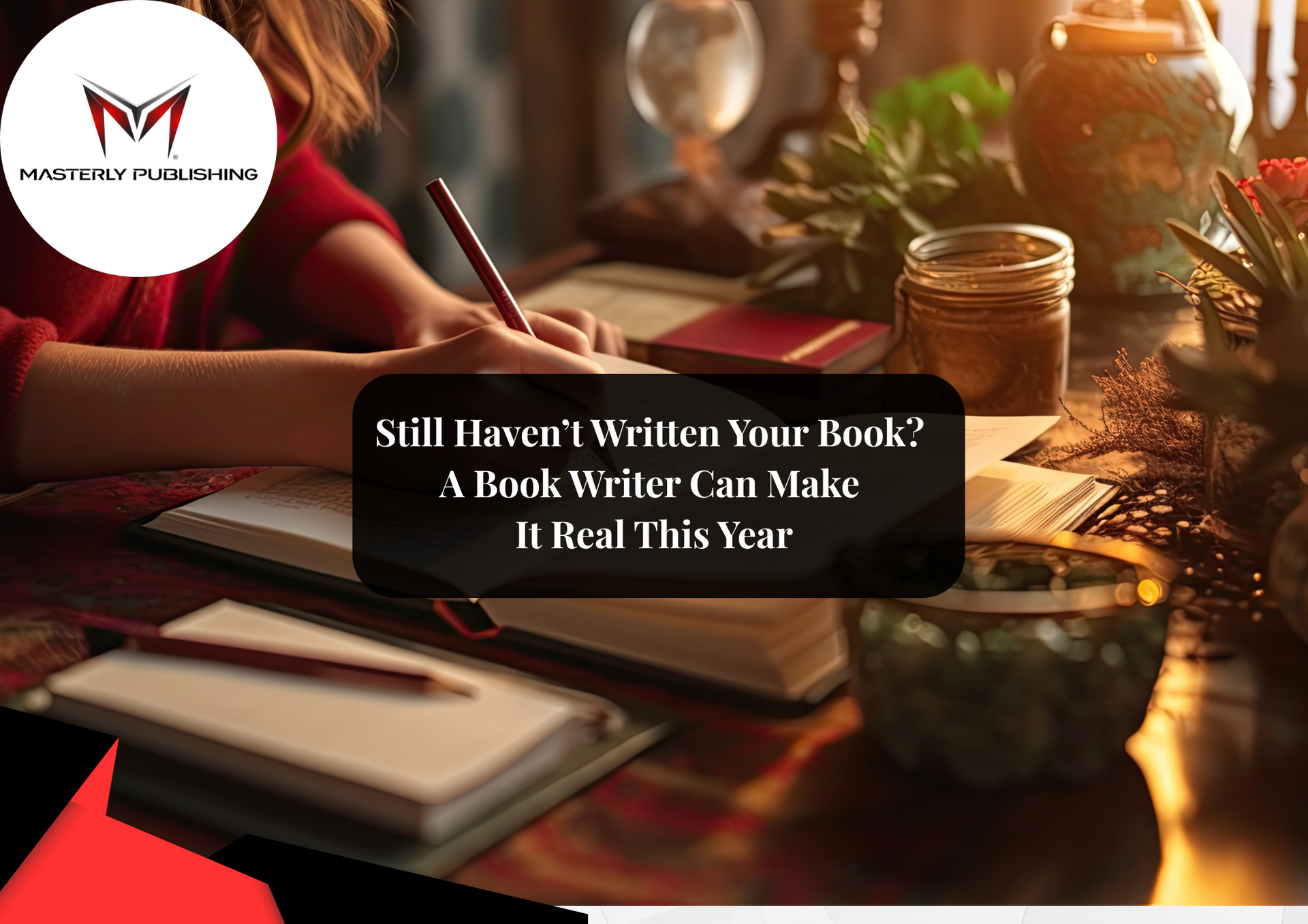 Person using a laptop as a book writer working on a manuscript.