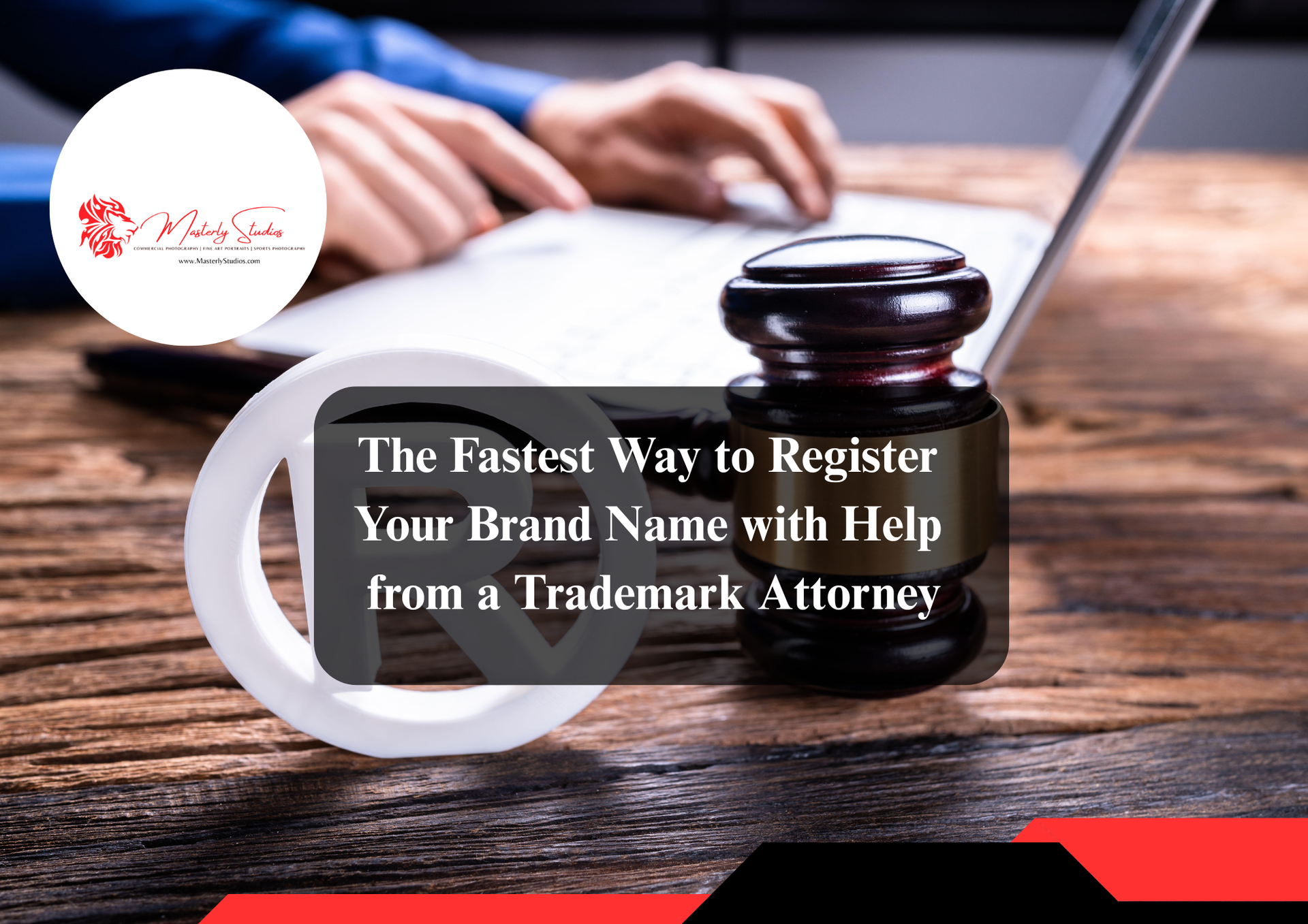 Steps to register a trademark.