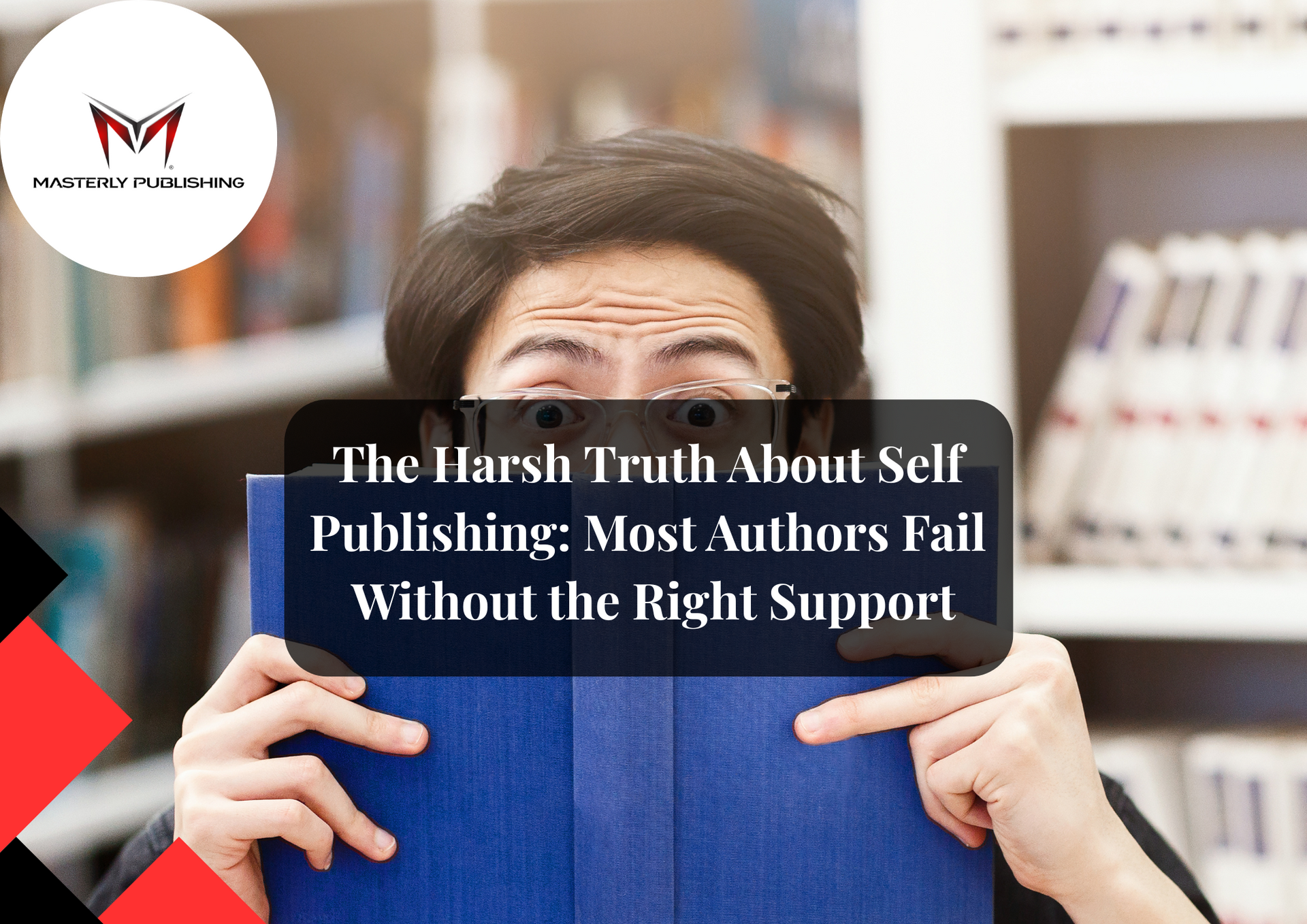 Author self-publishing a book using print-on-demand services.