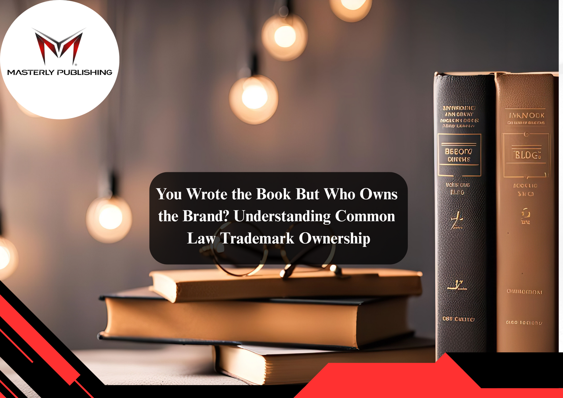 Trademark attorney reviewing legal documents for brand protection.