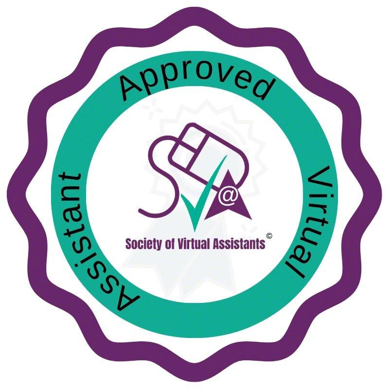 Approved member of the Society of Virtual Assistants