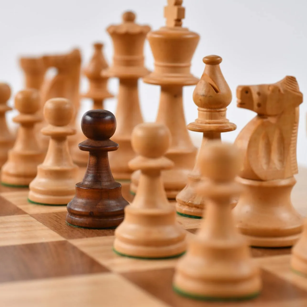 En ik ben een schaker. Een vooruitdenker.