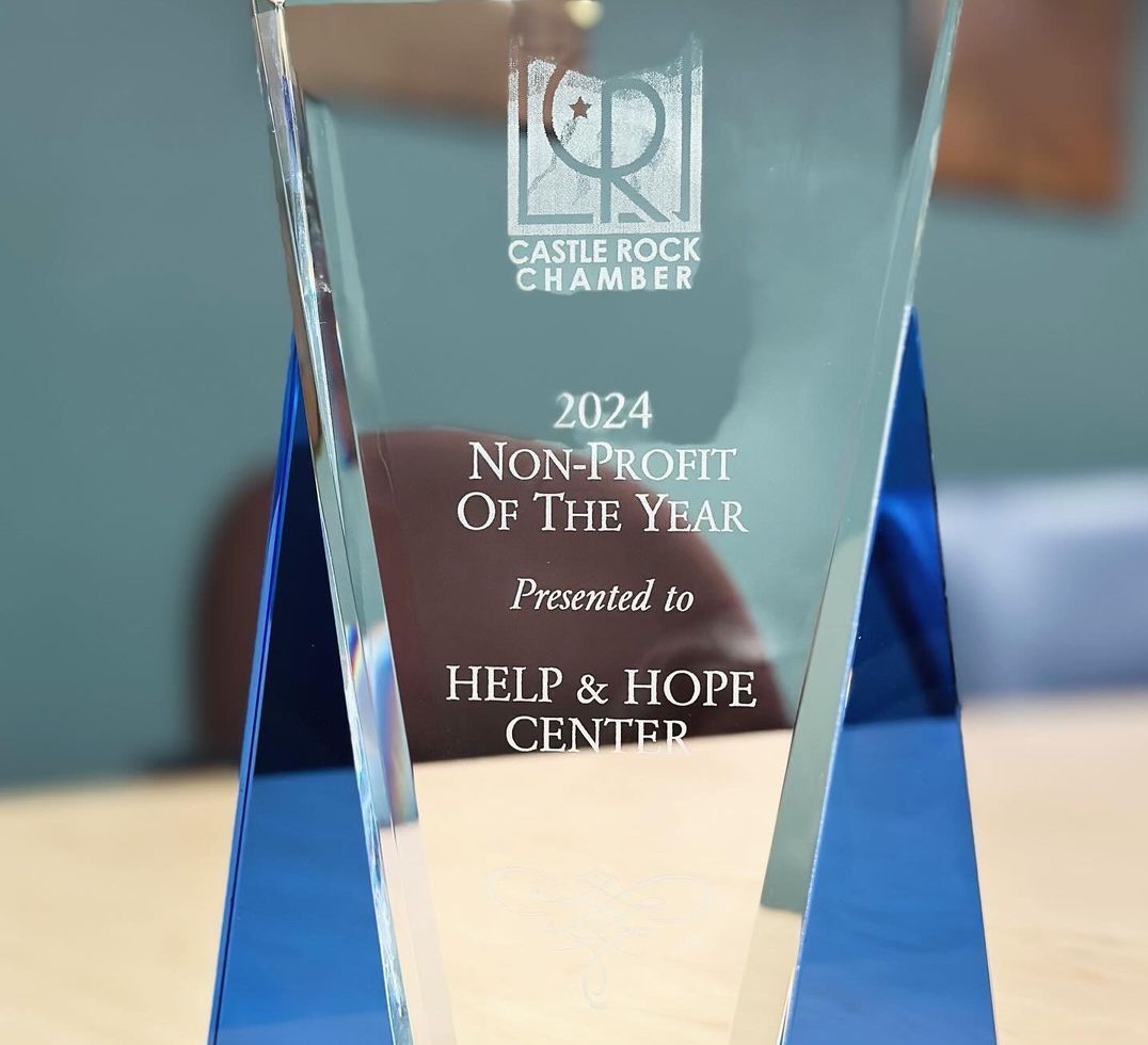 A castle rock chamber non profit of the year award