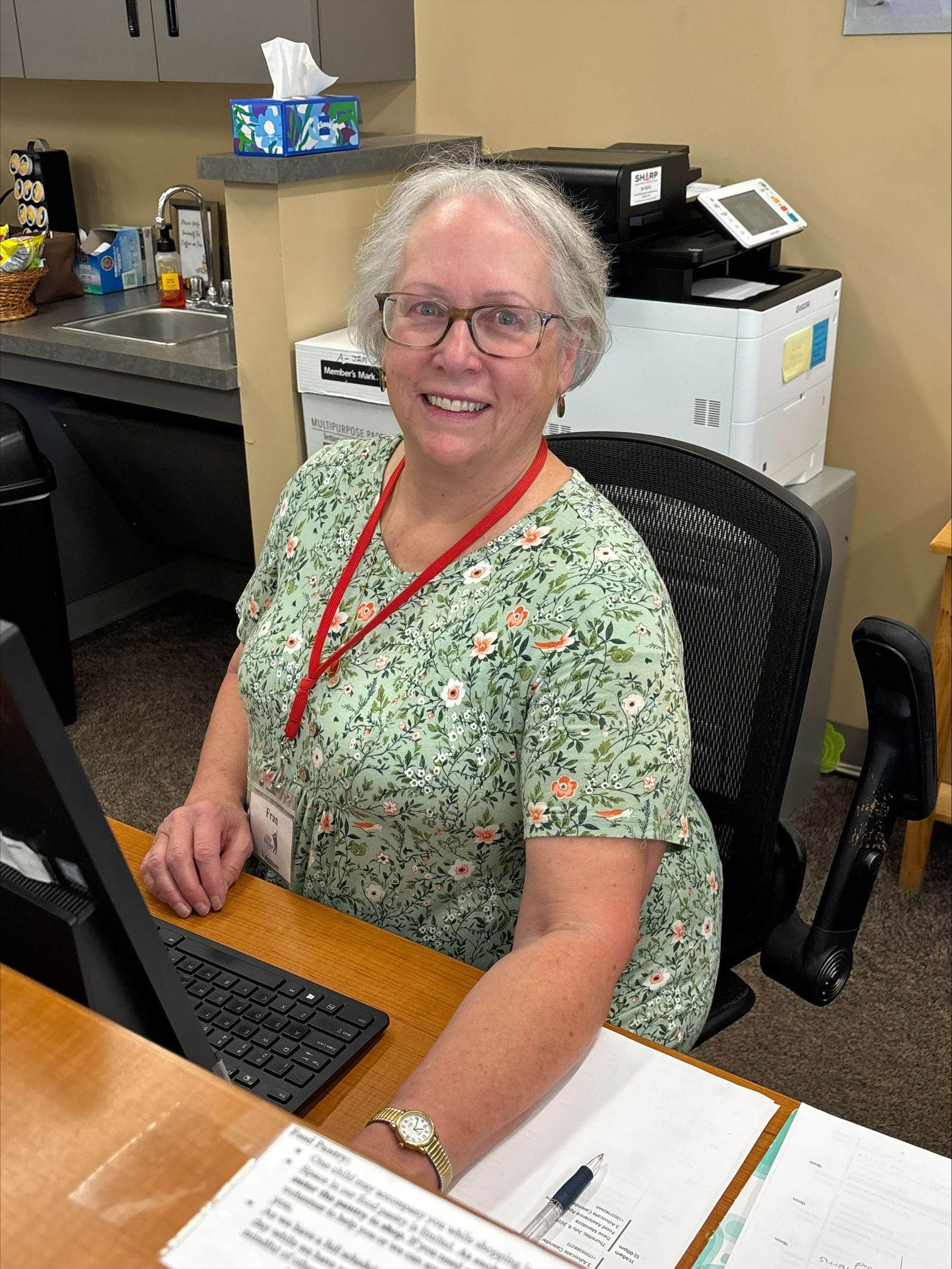 Community support volunteer