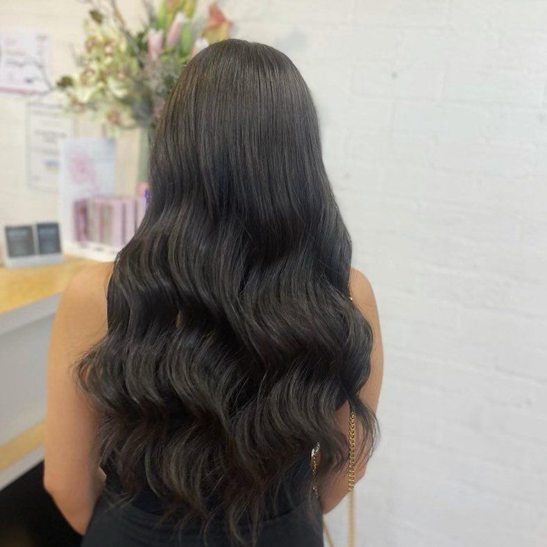 Model Girl With Shiny Brown and Straight Long Hair — Local Hair Salon In Unanderra