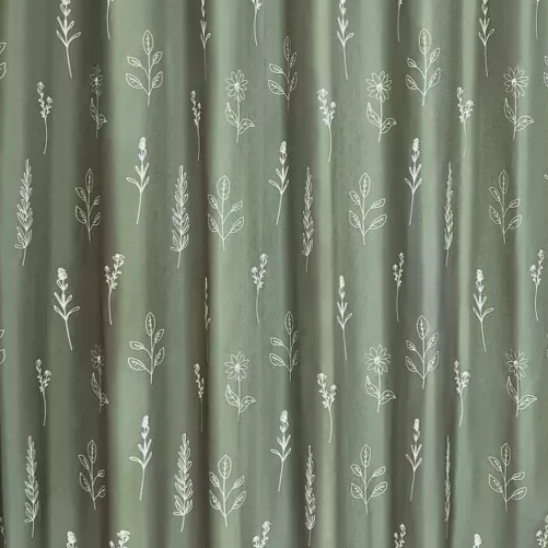 iDesign shower curtain textile design