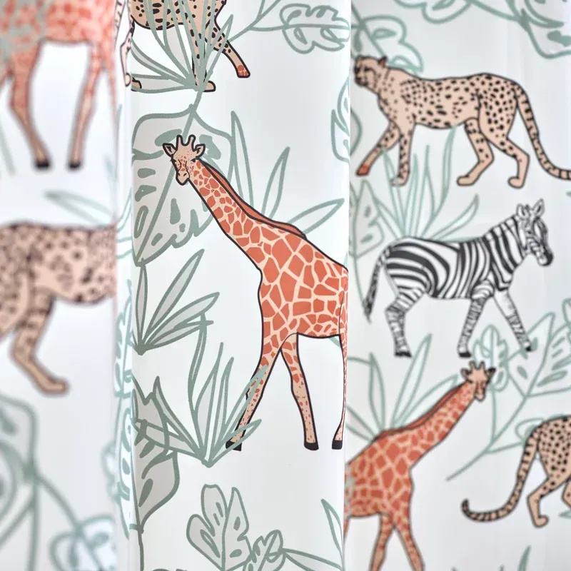 iDesign shower curtain textile design