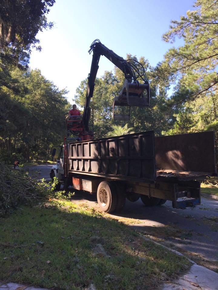 Handling Equipment Truck — Savannah, GA — Waters Tree Service