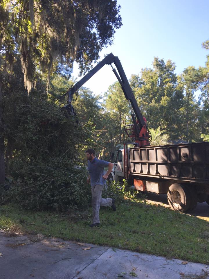 Grapple Saw Truck — Savannah, GA — Waters Tree Service