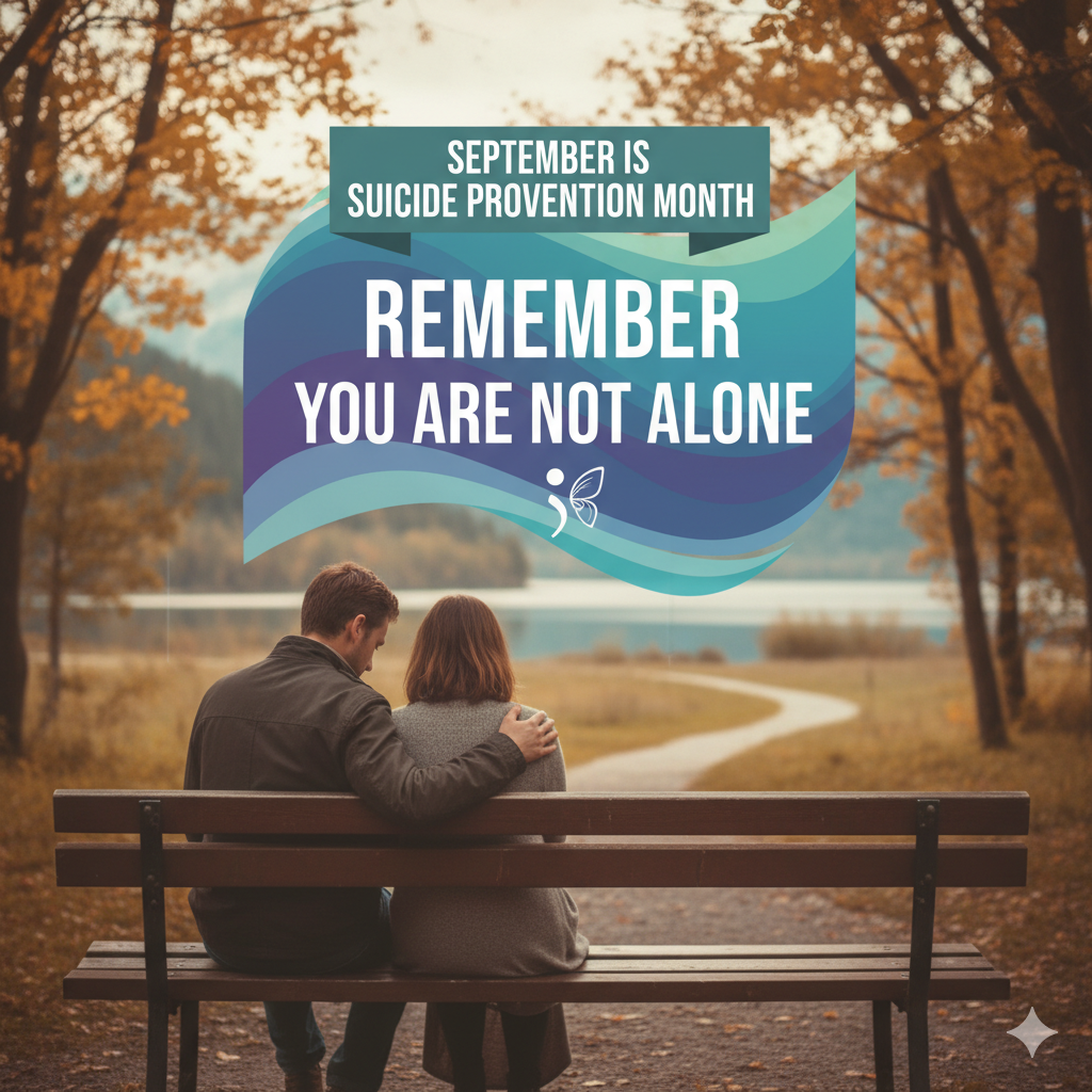 September is Suicide Prevention Month: Remember You Are Not Alone