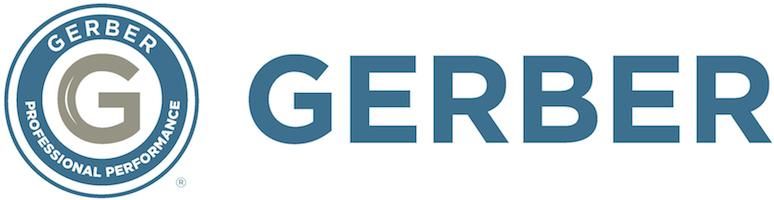 The gerber logo is shown on a white background.