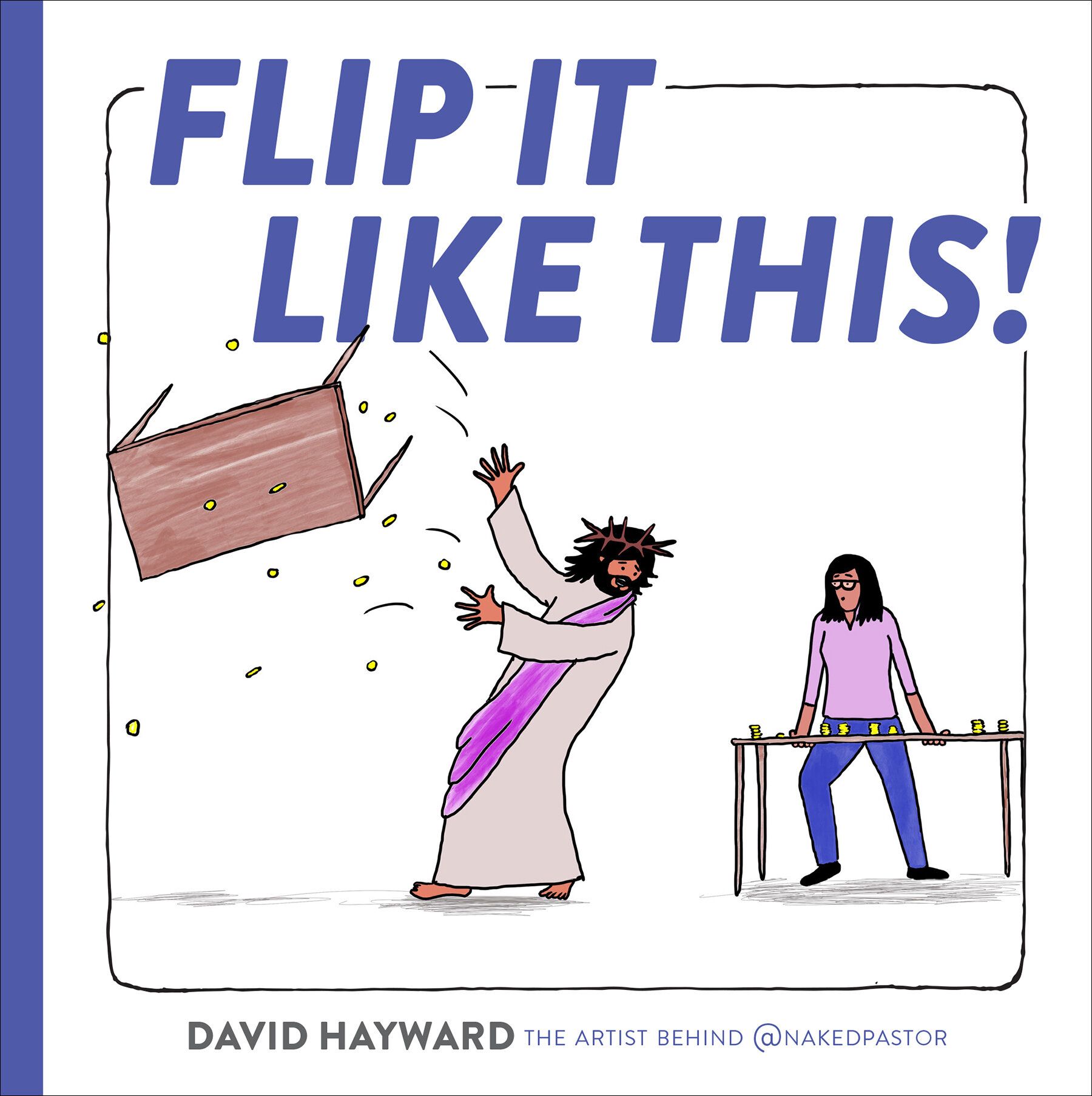 'Flip it like this' book cover by David Hayward