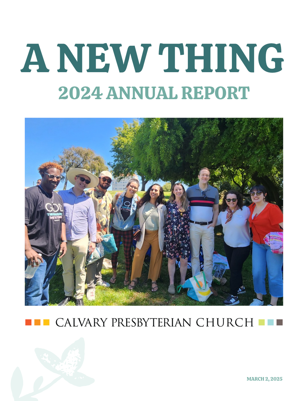 Cover image of the 2024 Annual Report. 