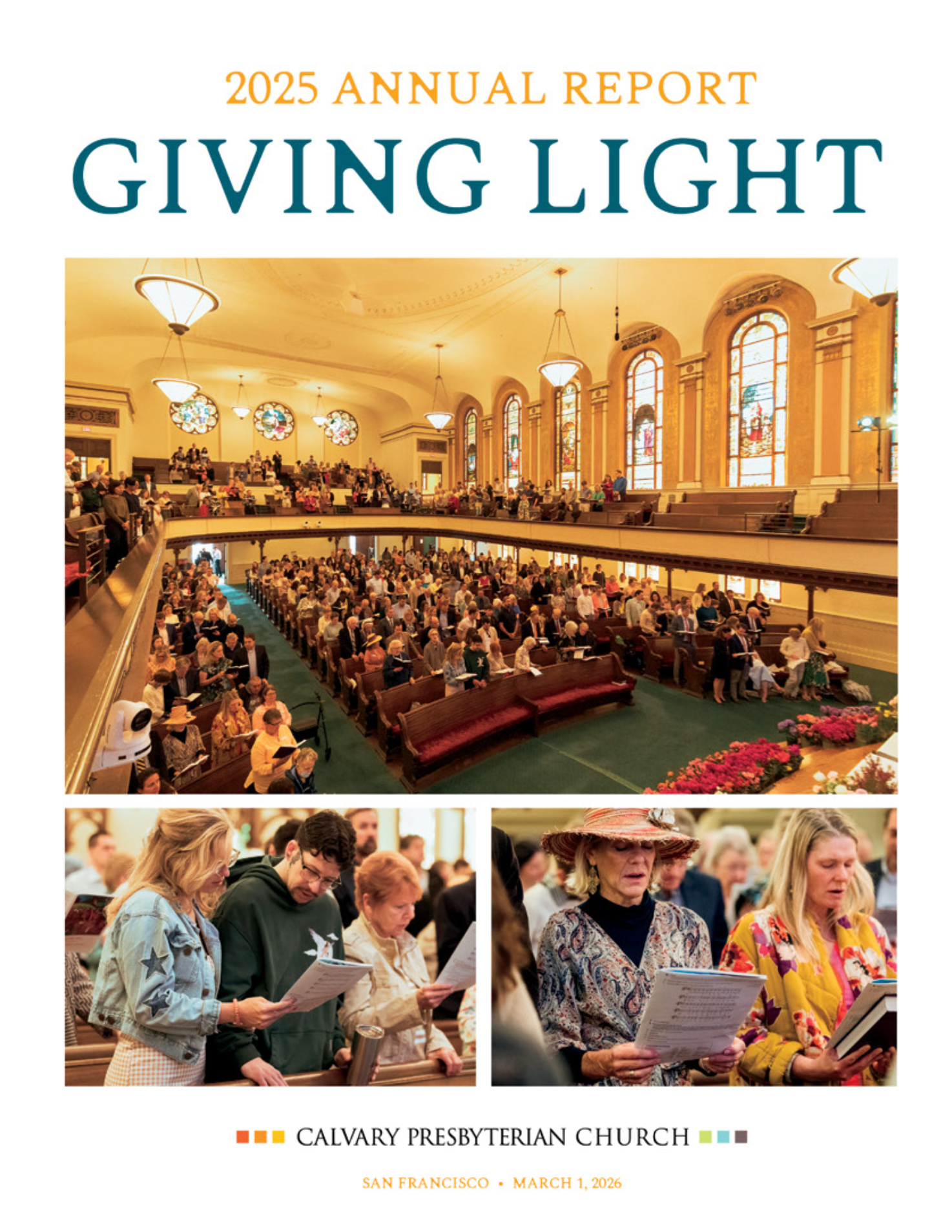 Cover photo of the annual report