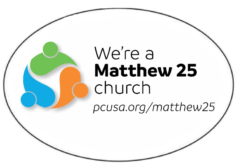 We're a Matthew 25 Church logo