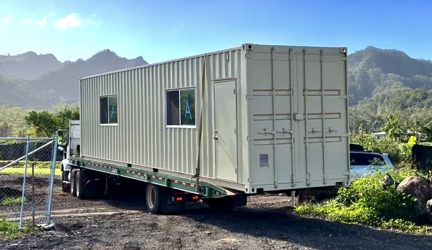 Hawaii Shipping Containers Offices for Sale: Oahu | Hawaii Island ...