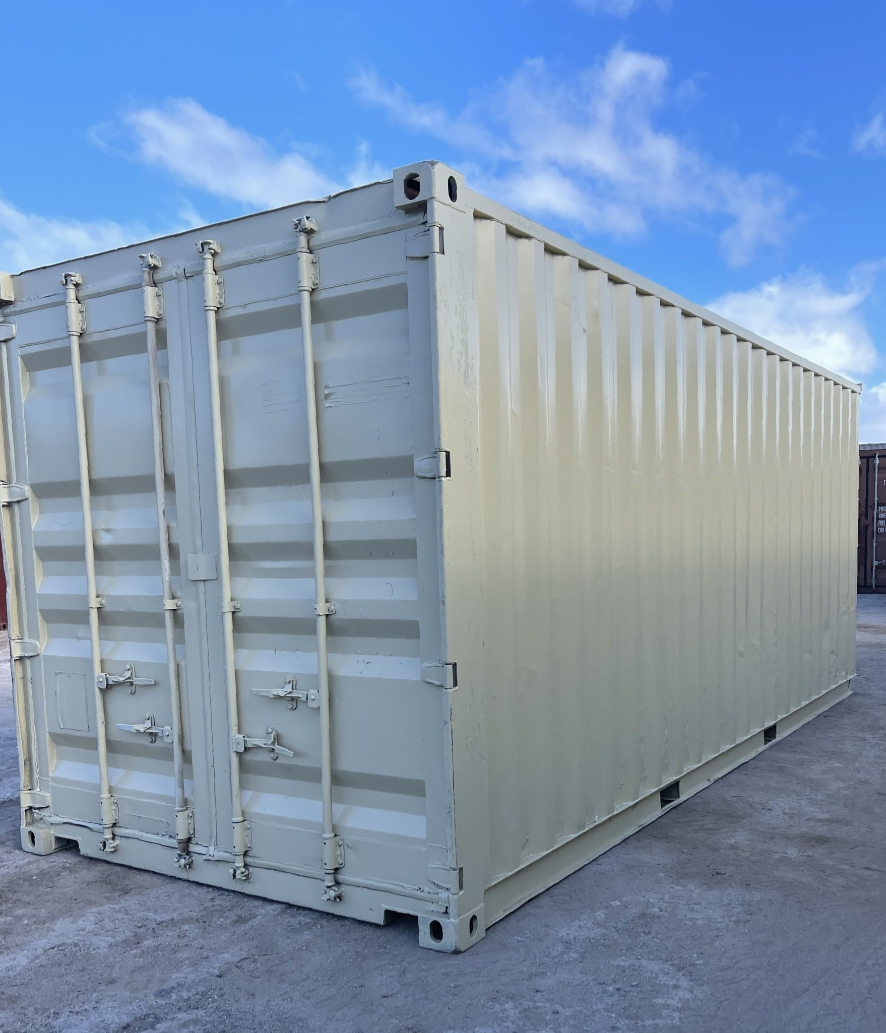 40' High Cube One Trip Shipping Container on the Big island