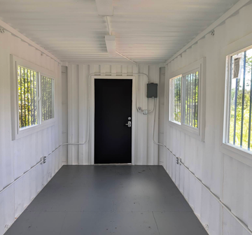Container office interior