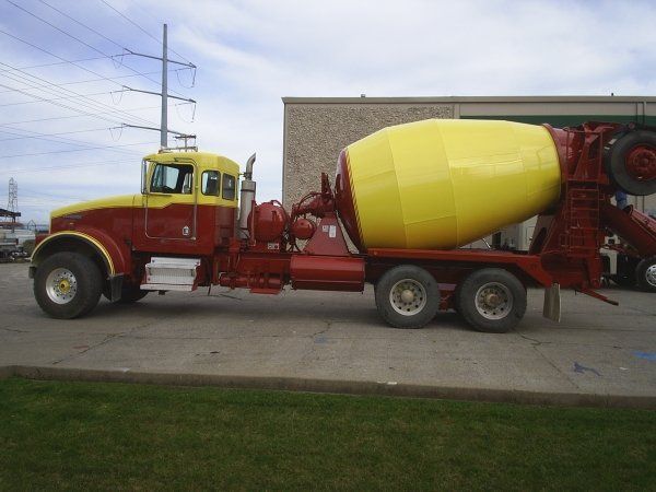 Cement Mixer — Sacramento, CA — Kearney's Truck Painting