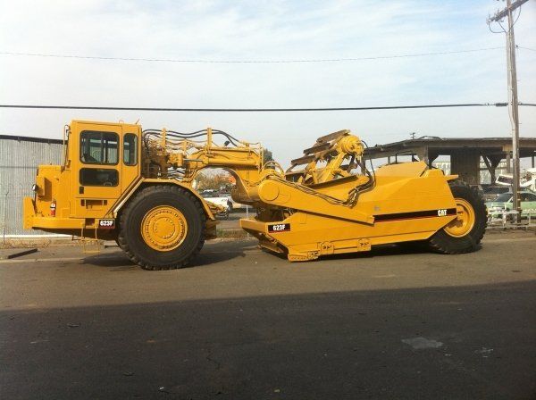 Motor Scraper — Sacramento, CA — Kearney's Truck Painting