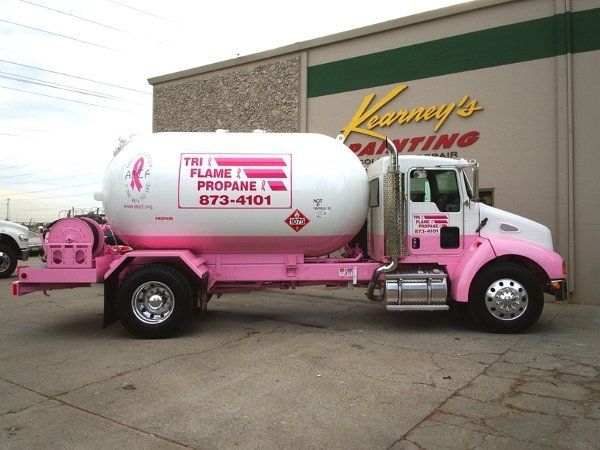 Pink Bobtail — Sacramento, CA — Kearney's Truck Painting