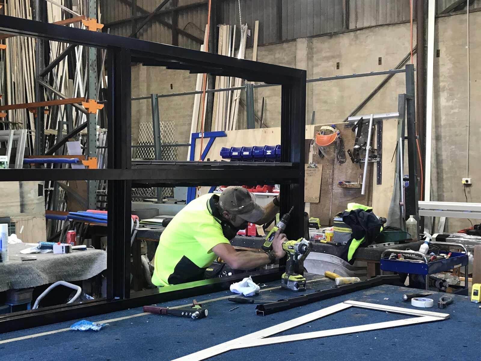 Commercial glass making 2 — Installing, repairing and manufacturing glass in Cessnock, NSW