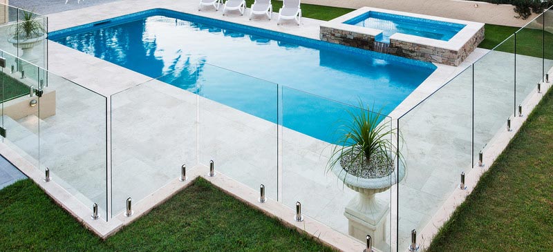 Glass pool fence — Installing, repairing and manufacturing glass in Cessnock, NSW