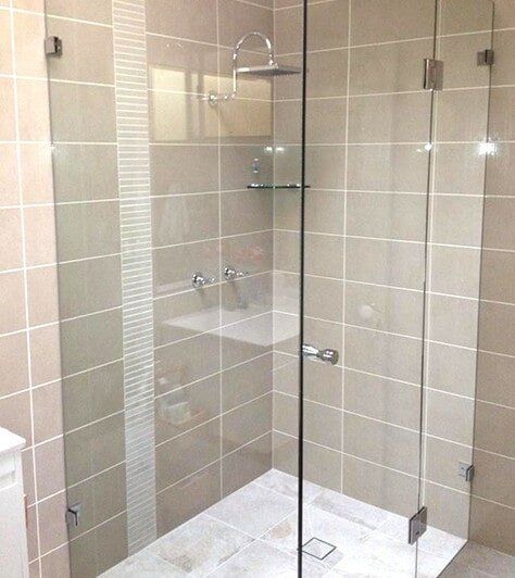 Glass shower screen — Installing, repairing and manufacturing glass in Cessnock, NSW