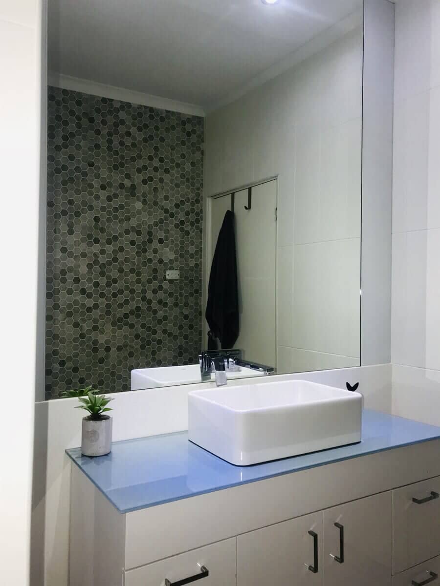 Bathroom — Installing, repairing and manufacturing glass in Cessnock, NSW