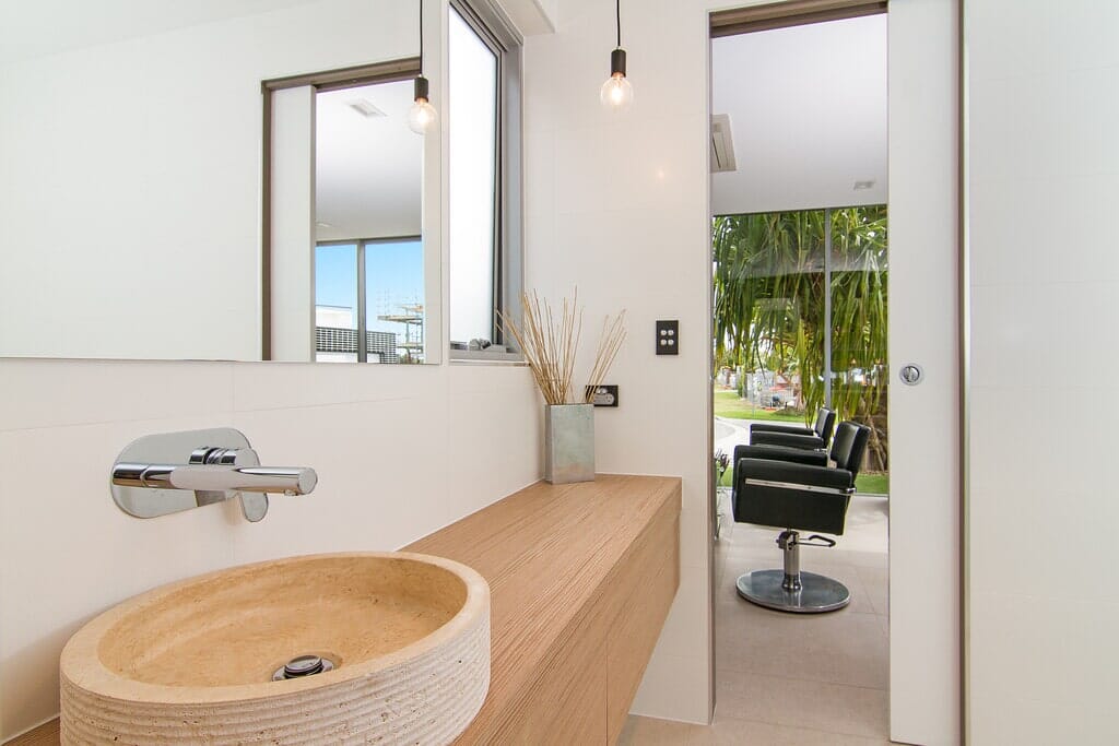 Bathroom 2 — Installing, repairing and manufacturing glass in Cessnock, NSW