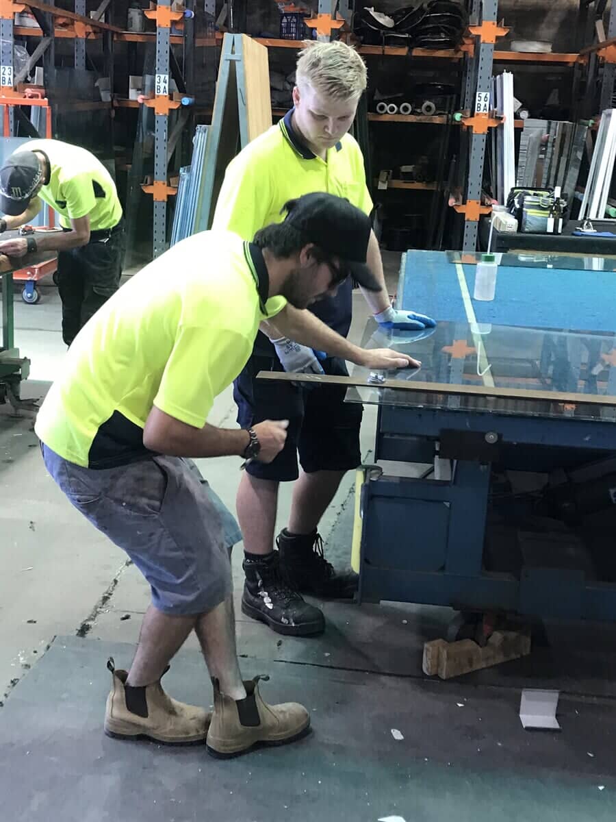 Making a glazing 3 — Installing, repairing and manufacturing glass in Cessnock, NSW