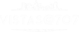 Vistas @ 707 white logo