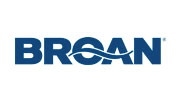 BROAN blue logo on a white background