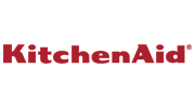 KitchenAid logo in red text on a white background