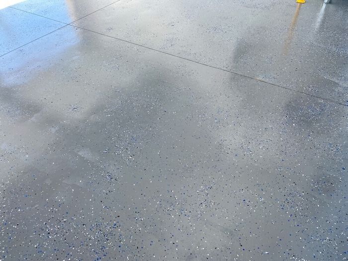 A close up of a gray concrete floor — Central Coast Property Maintenance Services In Umina Beach, NSW