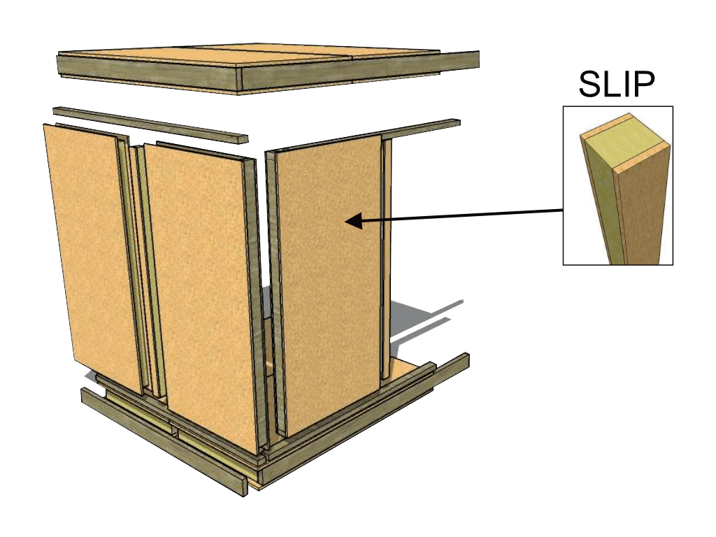 Slip join SIPS Panel