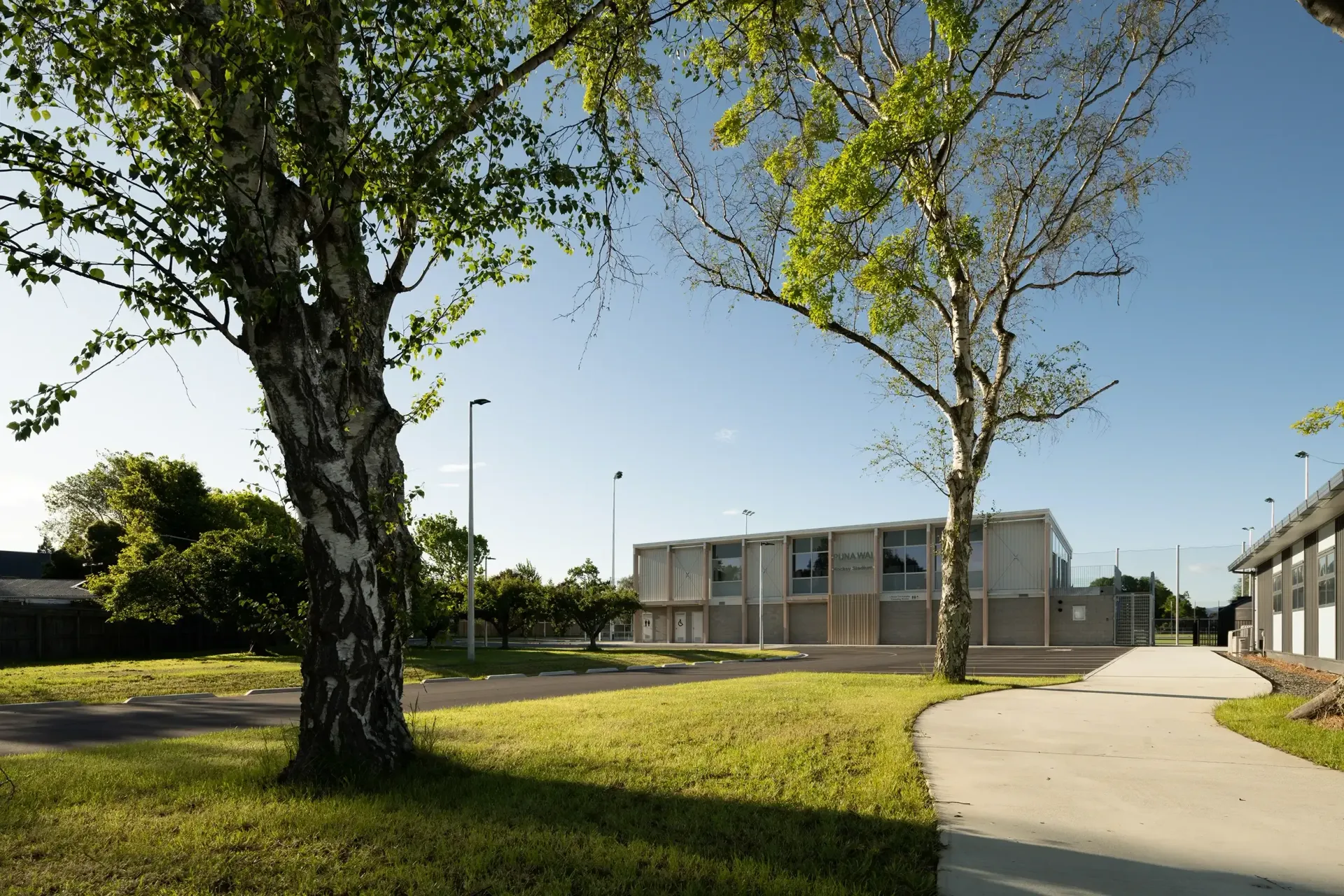 Hockey Stadium Blenheim Building Project by Robinson Construction in Blenheim, Marlborough, New Zealand